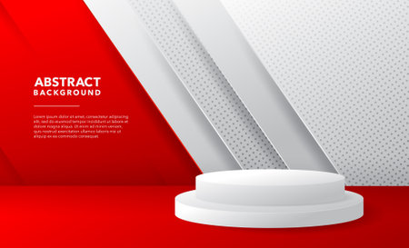 red modern abstract background designのイラスト素材