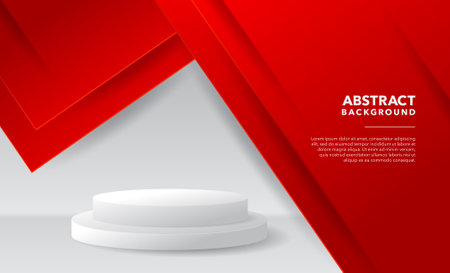 red modern abstract background designのイラスト素材