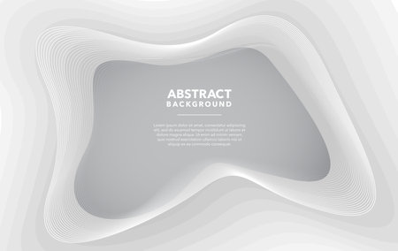 White abstract background. Dynamic effect. Vector illustration for your design.のイラスト素材
