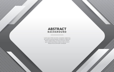 Geometric abstract background with copy space for text. Vector illustration.のイラスト素材