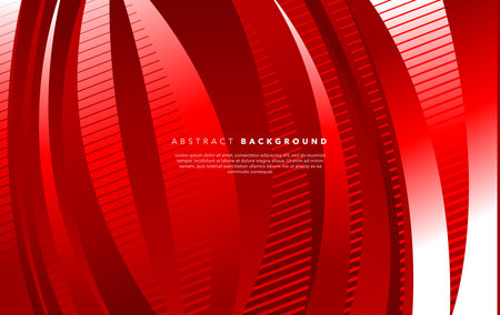 Abstract background with lines. Vector illustration for your design. red modern abstract background designのイラスト素材