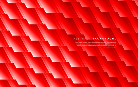 Abstract red geometric background. Vector illustration for your design. abstract red white background templateのイラスト素材
