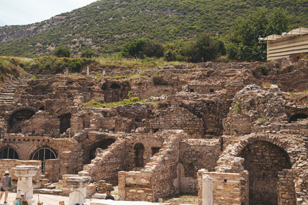 Ancient city at summer day