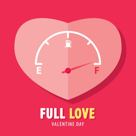 Full energy love concept. Valentine background suitable for cards, poster, flyer, postcards, promotion, etc. vector illustrationのイラスト素材