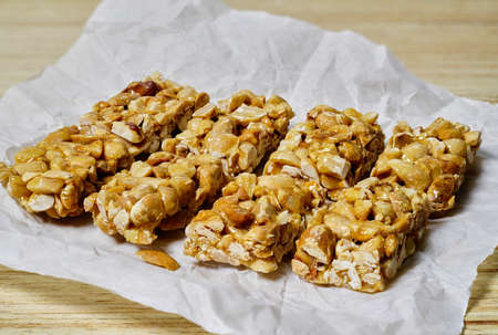 peanut barの写真素材