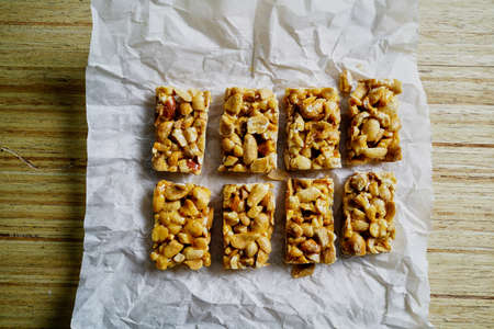 peanut barの写真素材