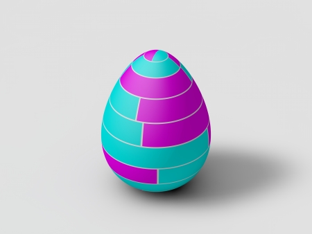 easter eggの写真素材