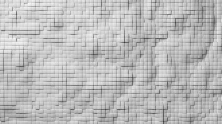 wave of cubesの写真素材