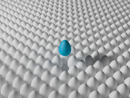 easter eggsの写真素材