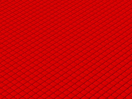 land of cubes(small red cubes version)のイラスト素材