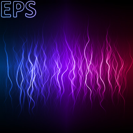 magical energy effect with lines.のイラスト素材