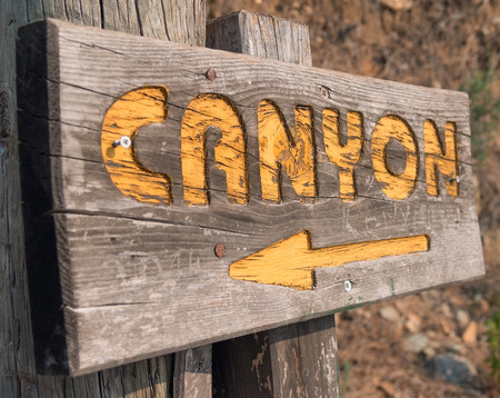 eco tourism, old road signの写真素材