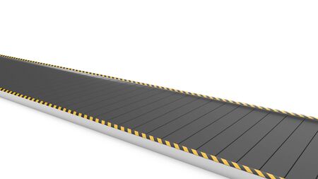 production line belt. suitable for different factory and production themes. 3d illustrationの写真素材