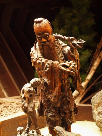 Oriental Statue Figure of Powerのeditorial素材