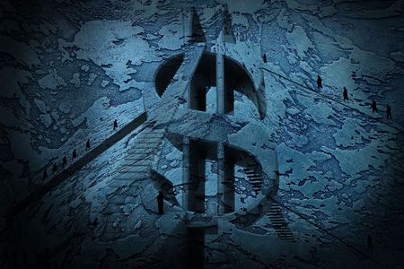 Structure of decorative plaster close up skan imageの写真素材