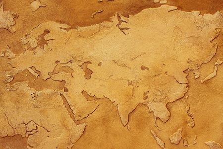 Structure of decorative plaster close up skan imageの写真素材