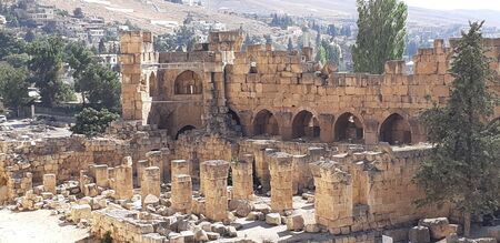 Romanian templeの写真素材