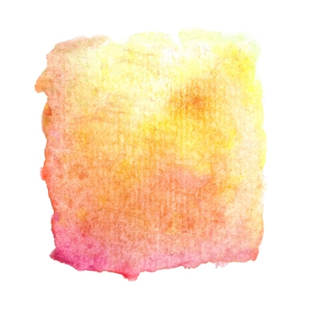 Abstract hand-drawn watercolor background. Colourful template. There is blank place for your text.のイラスト素材