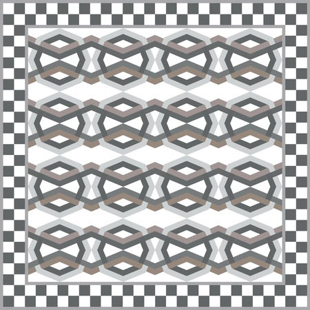 Art vintage abstract seamless patternのイラスト素材