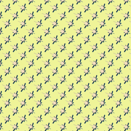 Christmas or New Year seamless pattern of spark or star on blue background. Greeting card. Good for wallpaper, textile, background, poster, cover of book, post cardsの写真素材