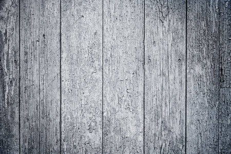 Old wooden board background. Rough surface of old knotted table with nature pattern. Top view. Natural texture background. Design element.の写真素材