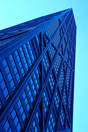 Skyscraper downtown Chicago