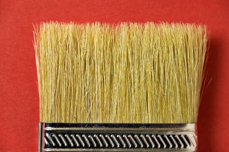 Flat Brush on red