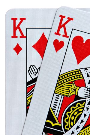 Pocket Kings closeup with white backgroundのeditorial素材