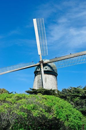 Mill in Golden Gate Park San Franciscoの写真素材