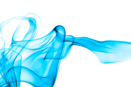 Abstract smoke on white backgroundの写真素材