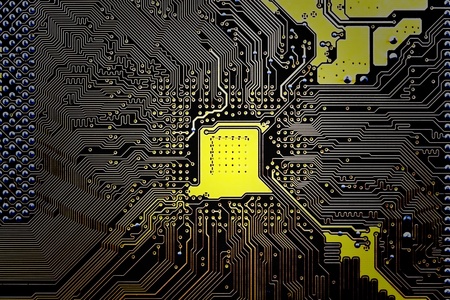 Computer electronic circuit.