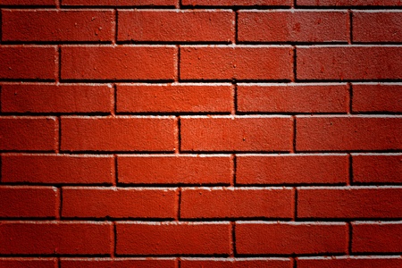 Red brick wall