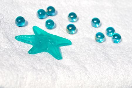 Spa or bath accessories, spa and body care background.の写真素材