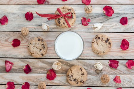 Cookies and milk