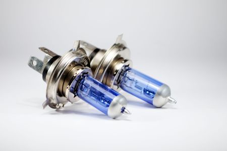 bulbs for the headlights of carの写真素材