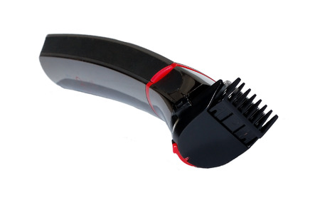 Hair clippers on a white background.の写真素材