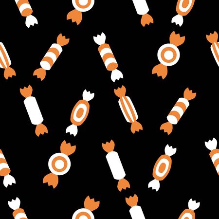 Candy Pattern. Halloween Design for gift wrapping, clothes, posters.の写真素材