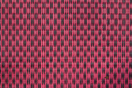 Closeup view of Thai style mat texture background