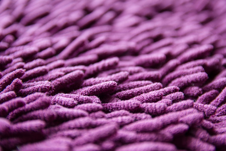 closeup view of purple carpet textureの写真素材