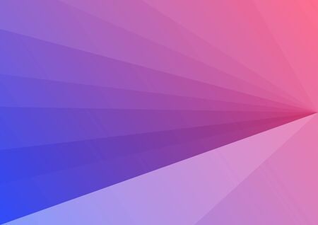Blue and pink tone gradient with abstract geometric polygon