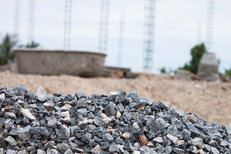 Mix stone constructionの写真素材