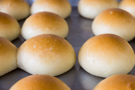 Thai baking Bread pandan custard filling