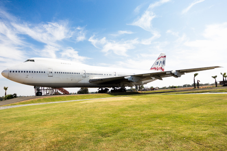 aircraft used already in the park.korat Airplane Parkのeditorial素材