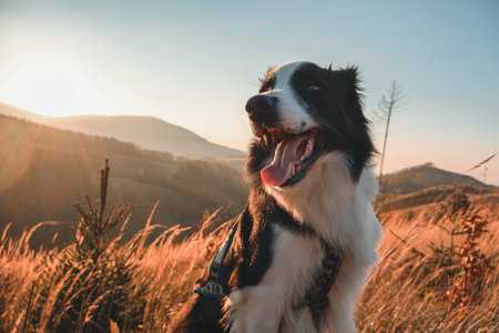 happy doggoの写真素材