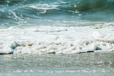 Colorful sea wavesの写真素材