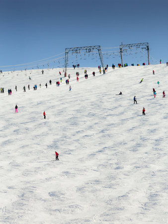 Kitzsteinhorn ski region in Austria