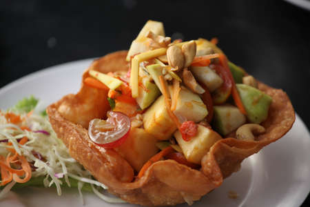 Fruit saladの写真素材