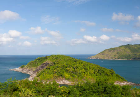Tropical landscape, view from Promthep Cape, Phuket