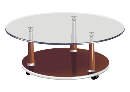 table_glassのイラスト素材