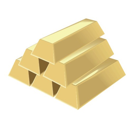 six gold barのイラスト素材